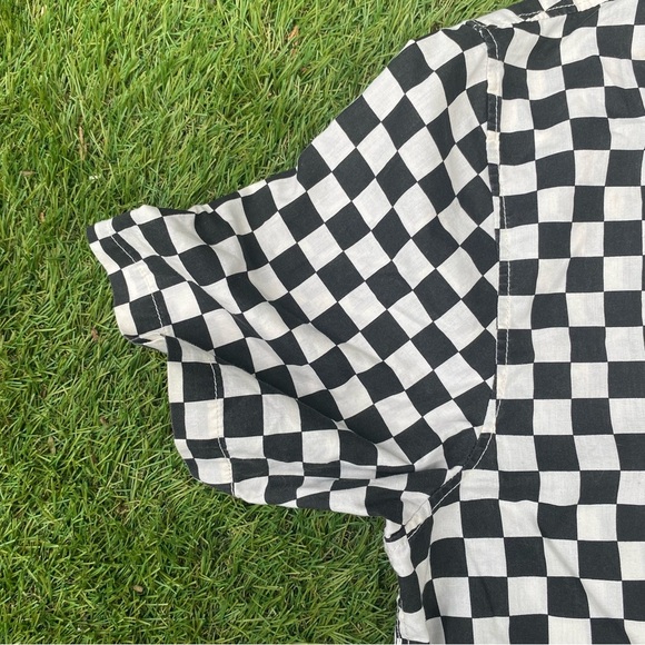 VANS CHECKERBOARD BUTTON UP XL #FML130042 - Picture 4 of 7
